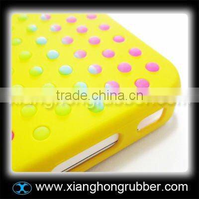 customed mobile phone silicone case for hello kitty