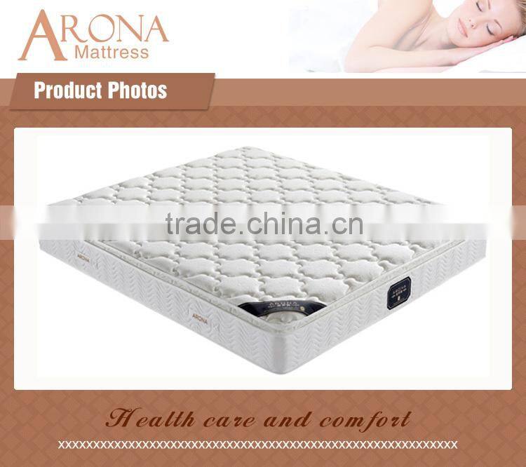 plush soft one side use comfortable pocket spring mattress innerspring bed mattress