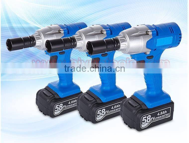 58V Truck Tire Adjustable Torque Electric Impact Wrench