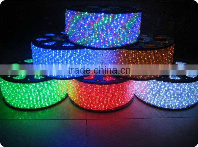 10*20MM 108leds 50m 220V RGB LED Rope Light Flat