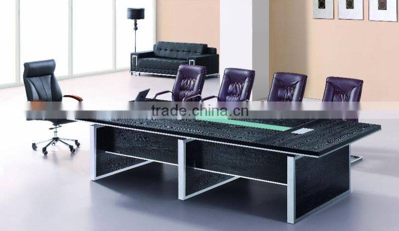 2015 commercial classical office customised meeting table for 10 people mdf wood desk origin item TC75