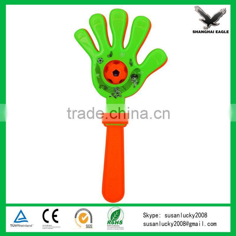 Cusomized Promotional Plastic Cheering Hand Clapper (directly from factory)