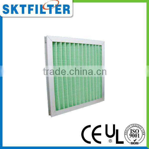 2014 Green Special design g4 primary efficiency air filtering