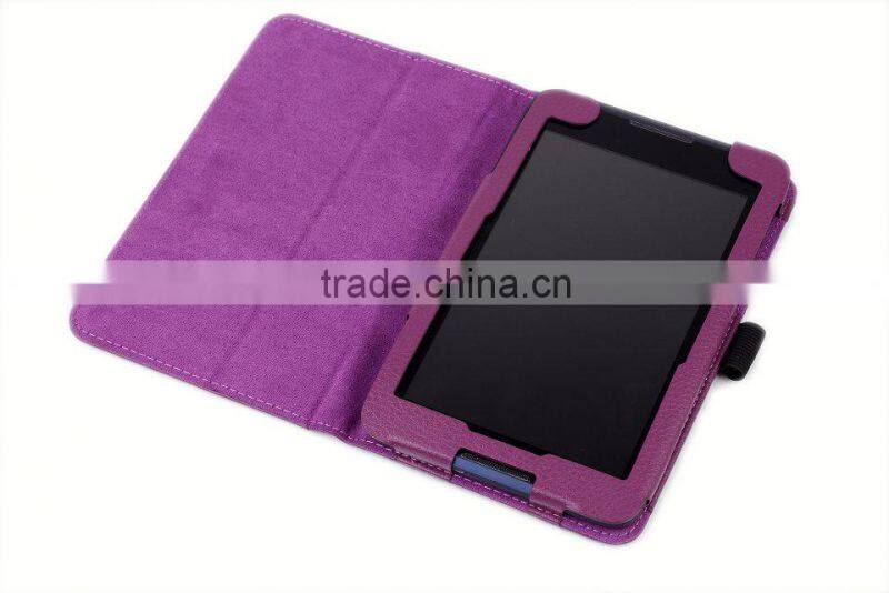 Hot Selling Ultra Slim 7 inch for Lenovo A3300 Tablet Folding Stand Cover Case