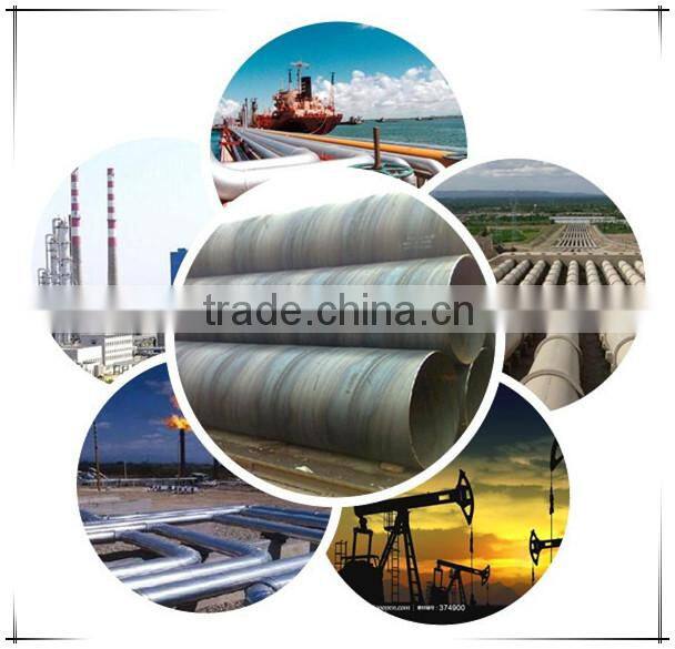 2015 hot sale Natural Gas pipeline spiral steel pipes