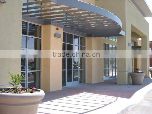 Hwarrior Aluminum Alloy Profile Float Glass Excellent Curtain Wall