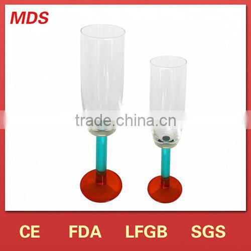 Modern drinkware shatterproof wine glass custom made