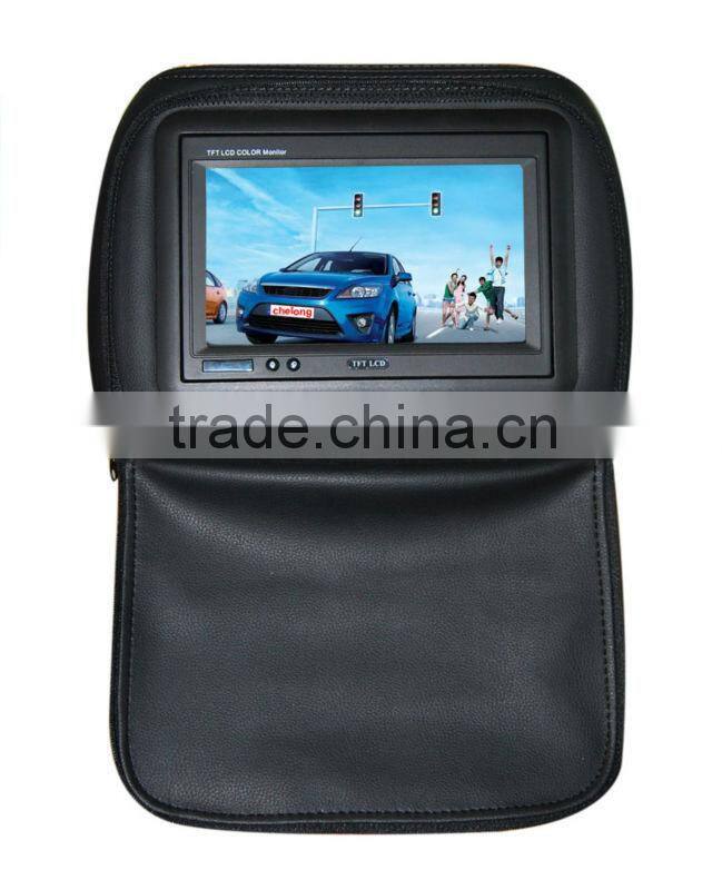7 inches Headrest TFT LCD Monitor/7 Inch Car Tv Tft Lcd Monitor With Headrest