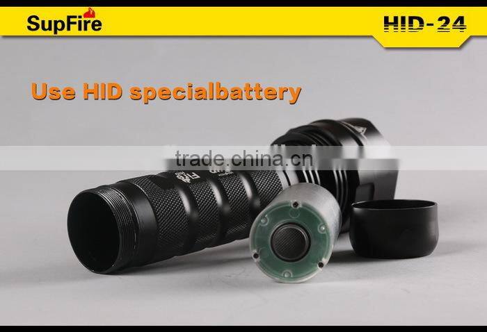 Supfire smart size powerful Xenon hunting LED Flashlight HID 24w