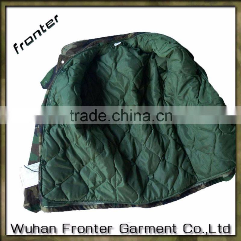 Wholesale Breathable Waterproof woodland winter men jacket
