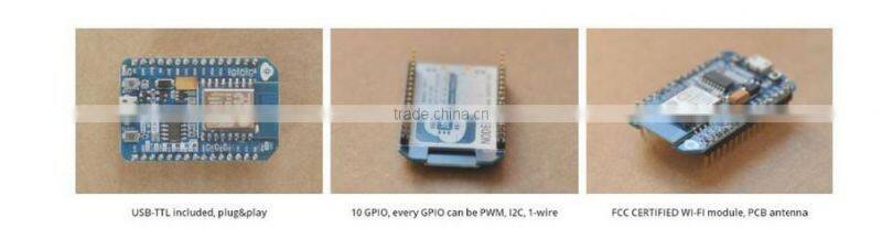 NodeMcu Lua WIFI Networking development board Based ESP8266