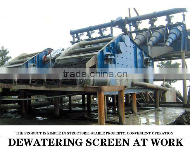 Sand dewatering vibration screen machine for sale