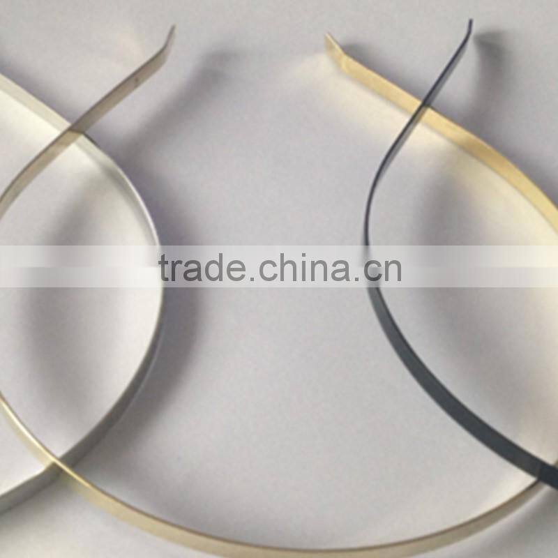 Gold Color Metal Headband For Girls With Nickle Free