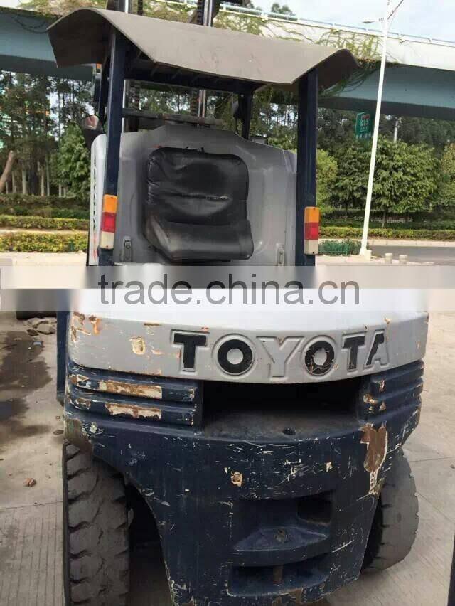 used TOYOTA 4t 5t 6t 8t hydraulic diesel forklift with a excellent working ability