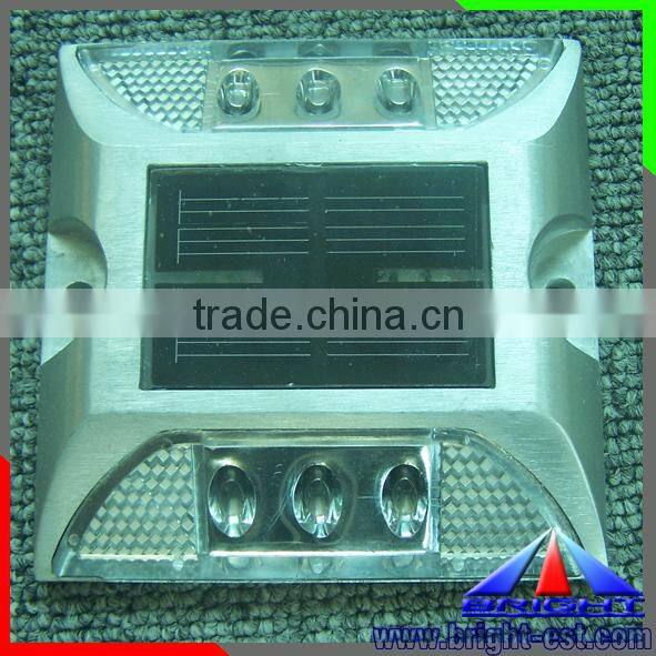 Wired powerd aluminum led road stud,color full led road stud