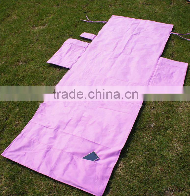 China supply Multi functional microfiber microfiber beach towel lounge chair cover