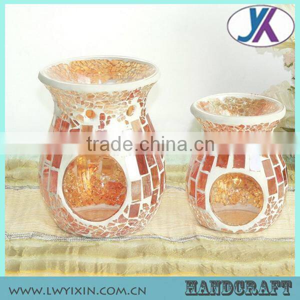 Hand made new design glass mosaic incense oil burner