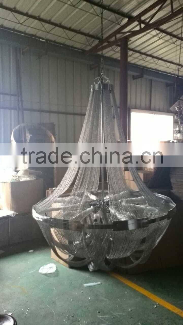 Modern Five star hotel Banquet hall chandelier lighting