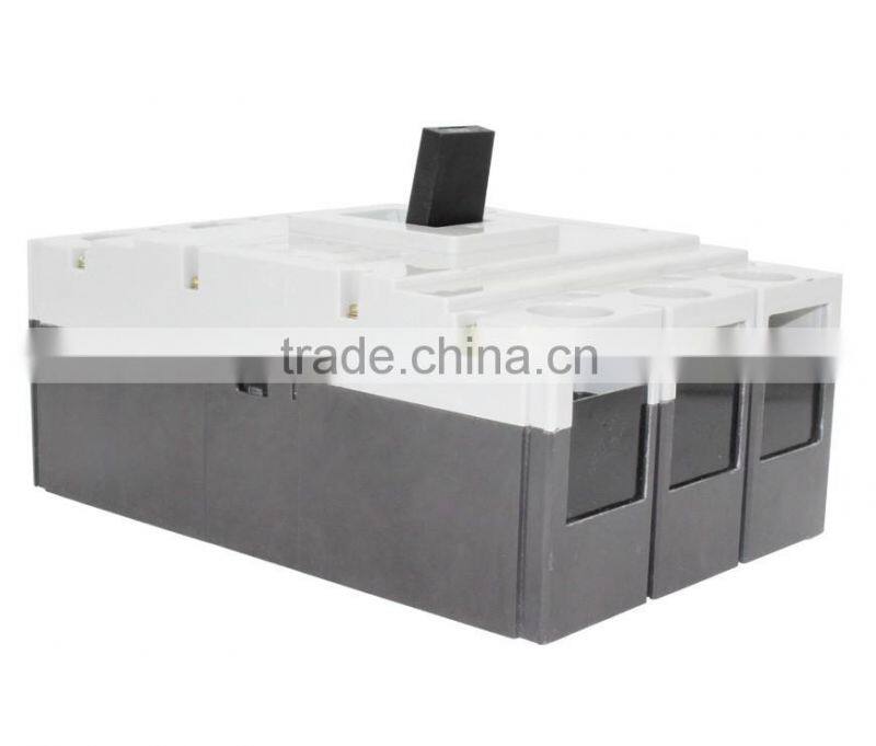Compective price HCM1/CM1-630L/3300 630A 3Pole 4Pole MCCB moulded case circuit breaker