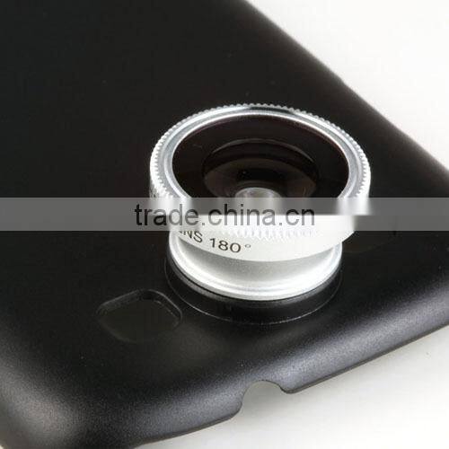 2014 Hot With Case 180 Degree Fisheye Lens For Iphone 4