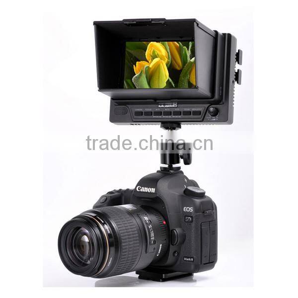 High quality 5 in on camera field monitor