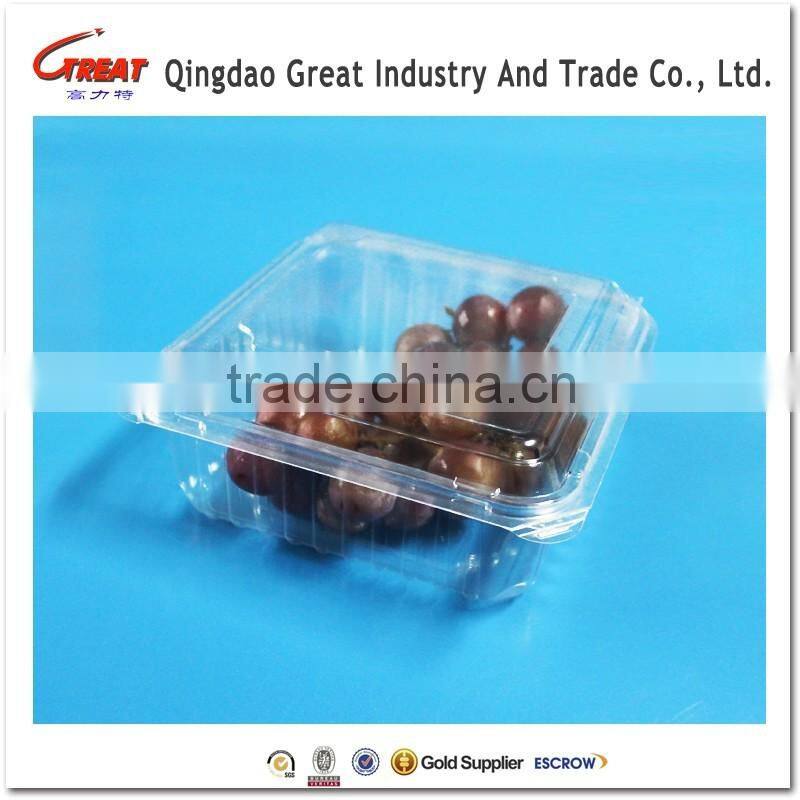 China Manufacture Clamshell Blister Plastic packaging container 1000gram