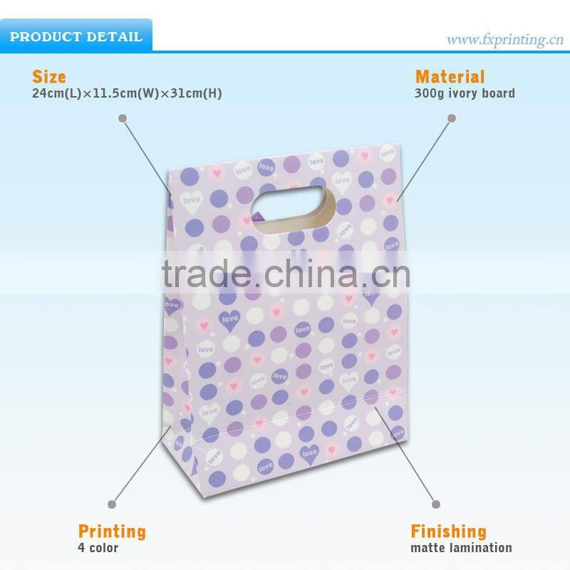 Manufacturer Colorful Perfect Design Kraft Paper Tote Bag