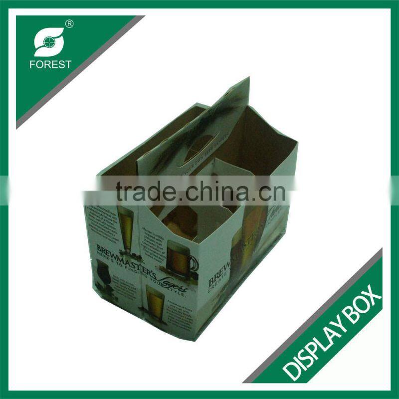 HIGH QUALITY KRAFT PAPER DISPLAY CONTAINERS CUSTOM PRINT PAPER PACKING BOX WITH HANDLE