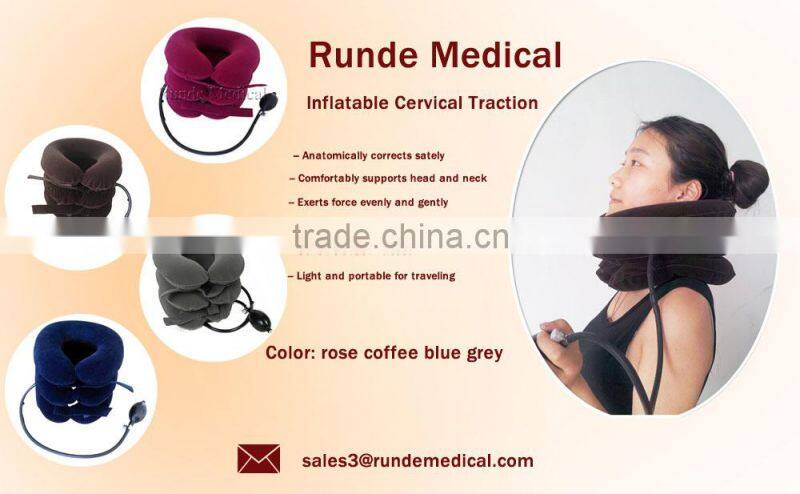Soft Air-pressure Neck Traction cervical collar/cervical traction device