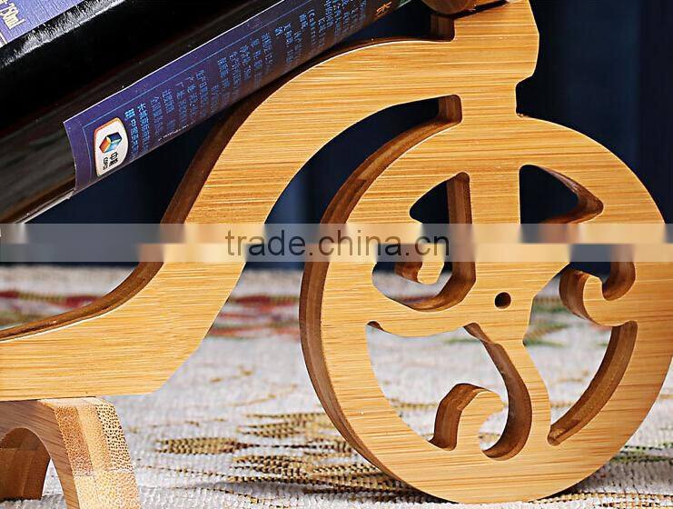 Eco friendly novelty craft bamboo wine rack, wine holder