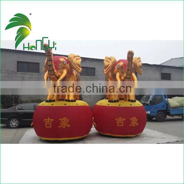 2015 golden Elephant inflatable arch for sale for new year