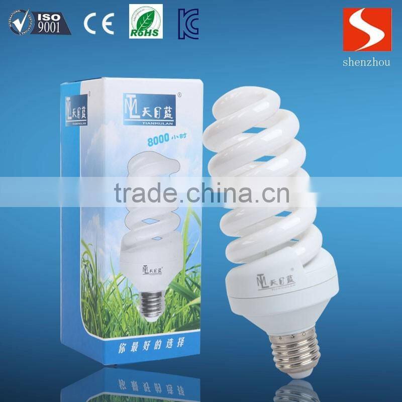 2016 CFL Half spiral 40w E27 B22 with good quality and competitive price iran