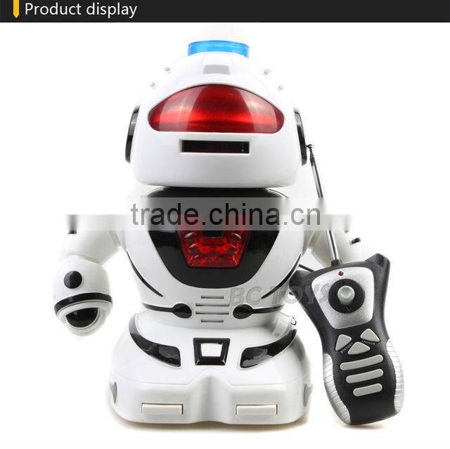 Remote control shooting EVA bullet music flashing robot boy toys HY0013253