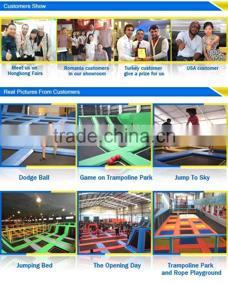 Big kids indoor super trampoline park with CE