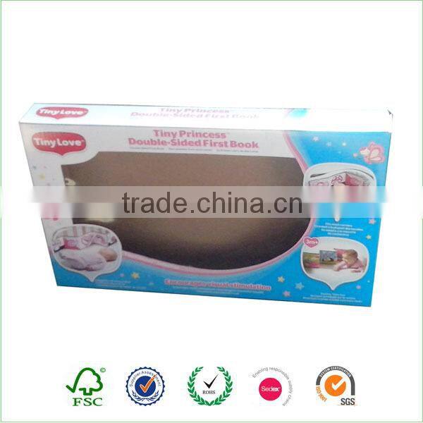 empty small seasonal baby blanket packaging box