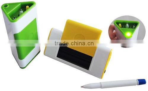 mouse shape clip holder with brush and name card