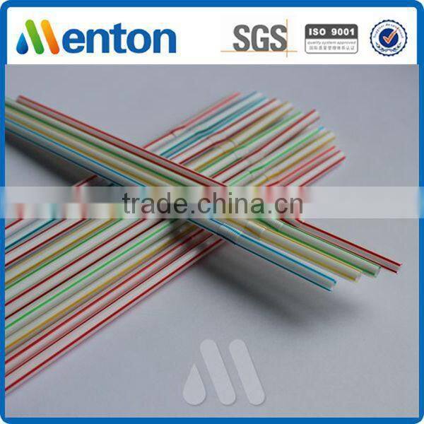 wholesale top grade colorful plastic flavored straw