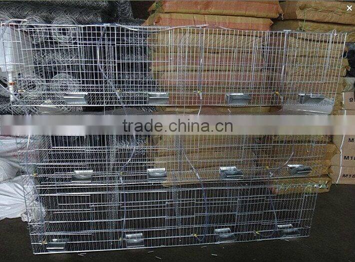 BAIYI Cheap Metal Cage For Big Female Rabbit / Breeding Rabbit / Commercial Rabbit