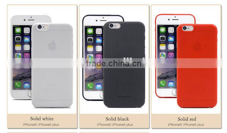 New arrival ultra thin 0.35MM pp case for iphone 6