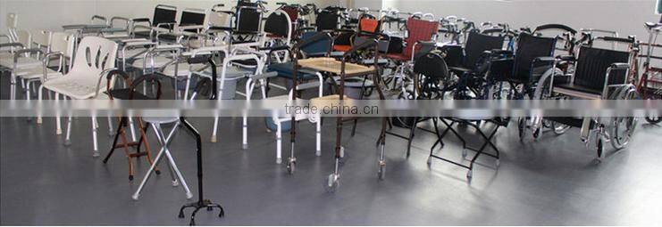 Rehabilitation therapy bathroom shower chair with seat