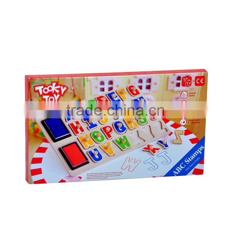 Educational chinese wooden puzzle