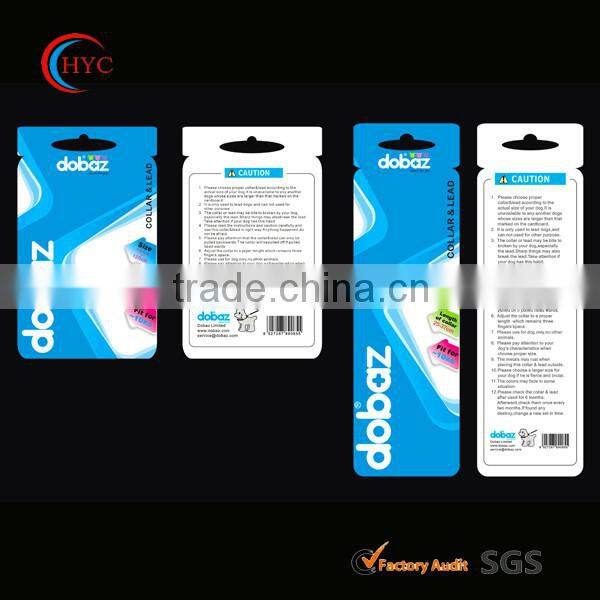 elegant cmyk print packing card good quality paper card