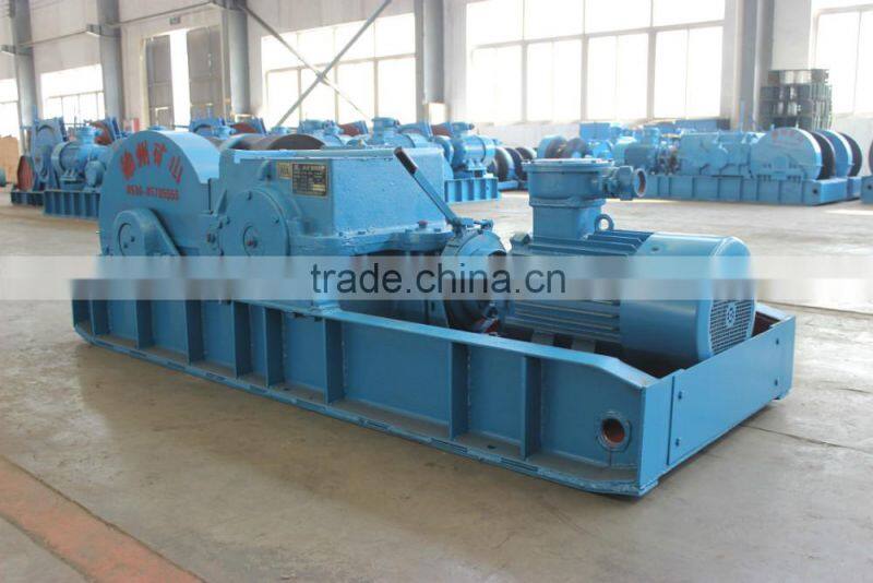 hydraulic electric pulling winch