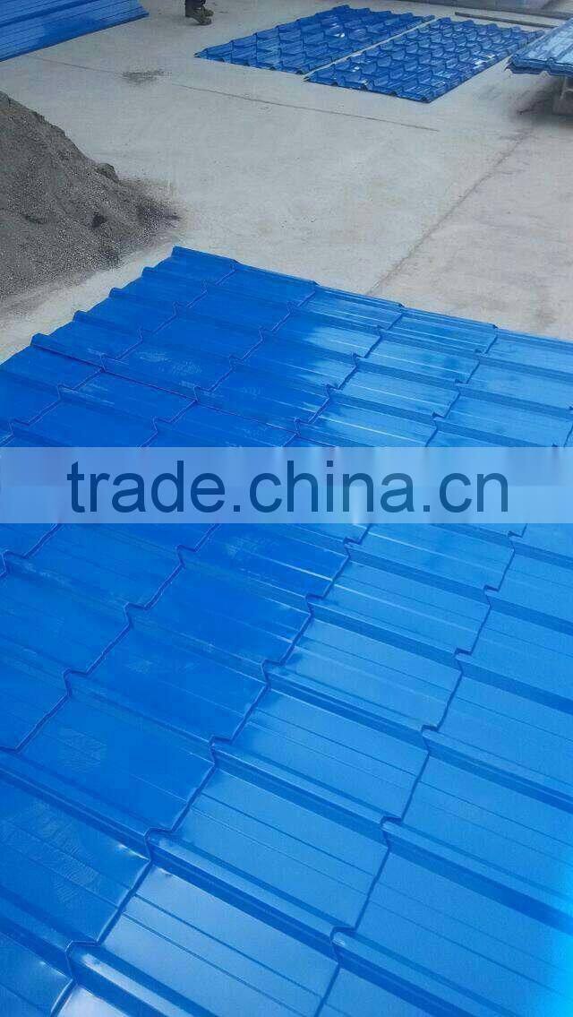 Cold rolled technique and galvanized surface treatment aluminum roofing sheets