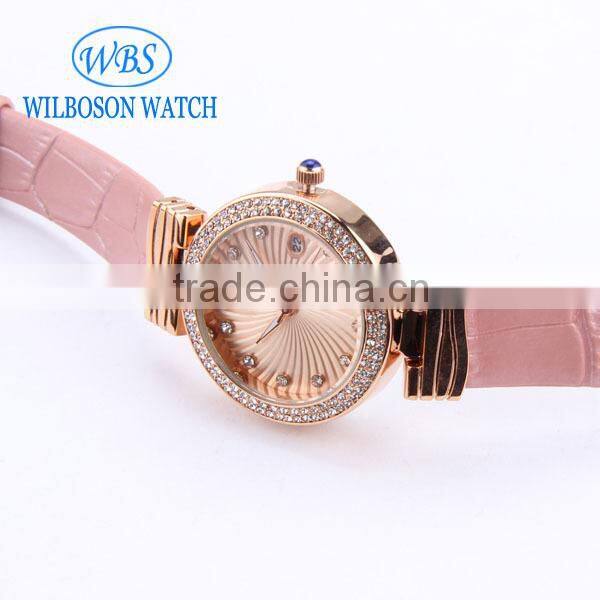 Fashion Cheap Custom Logo Quartz Type Lady Watch