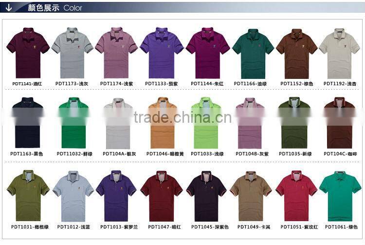 casual 100% cotton heavy weight polo shirt