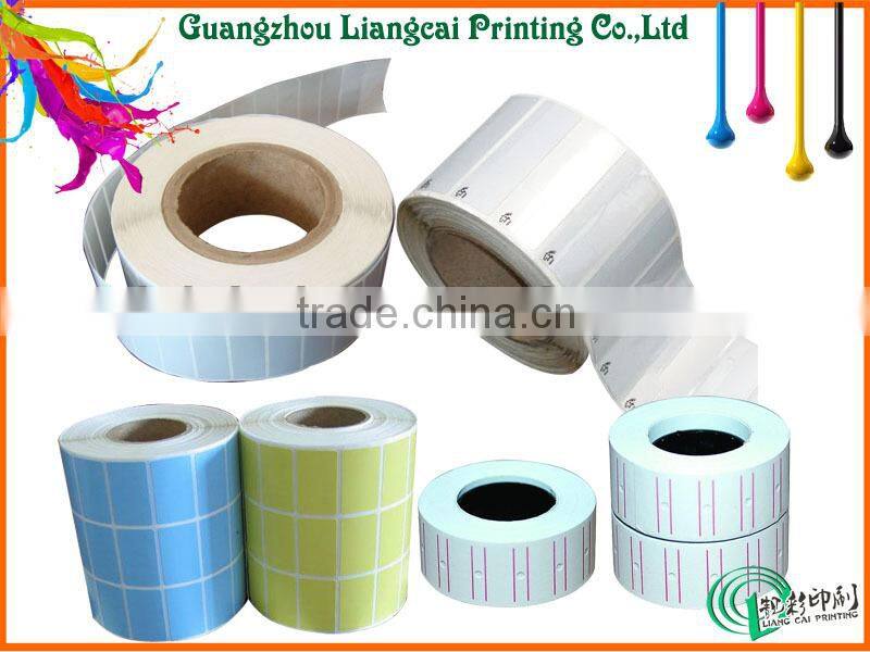 High-grade blank label sticker with glossy lamination