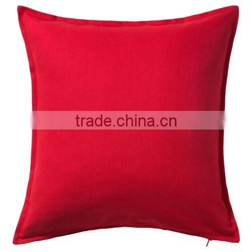 Traditional design silver kantha work cotton cushion cover 40*40cm