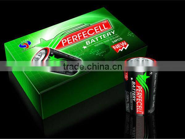 High Seller 1.5 Volt D Cell Dry Batteries R20 UM1