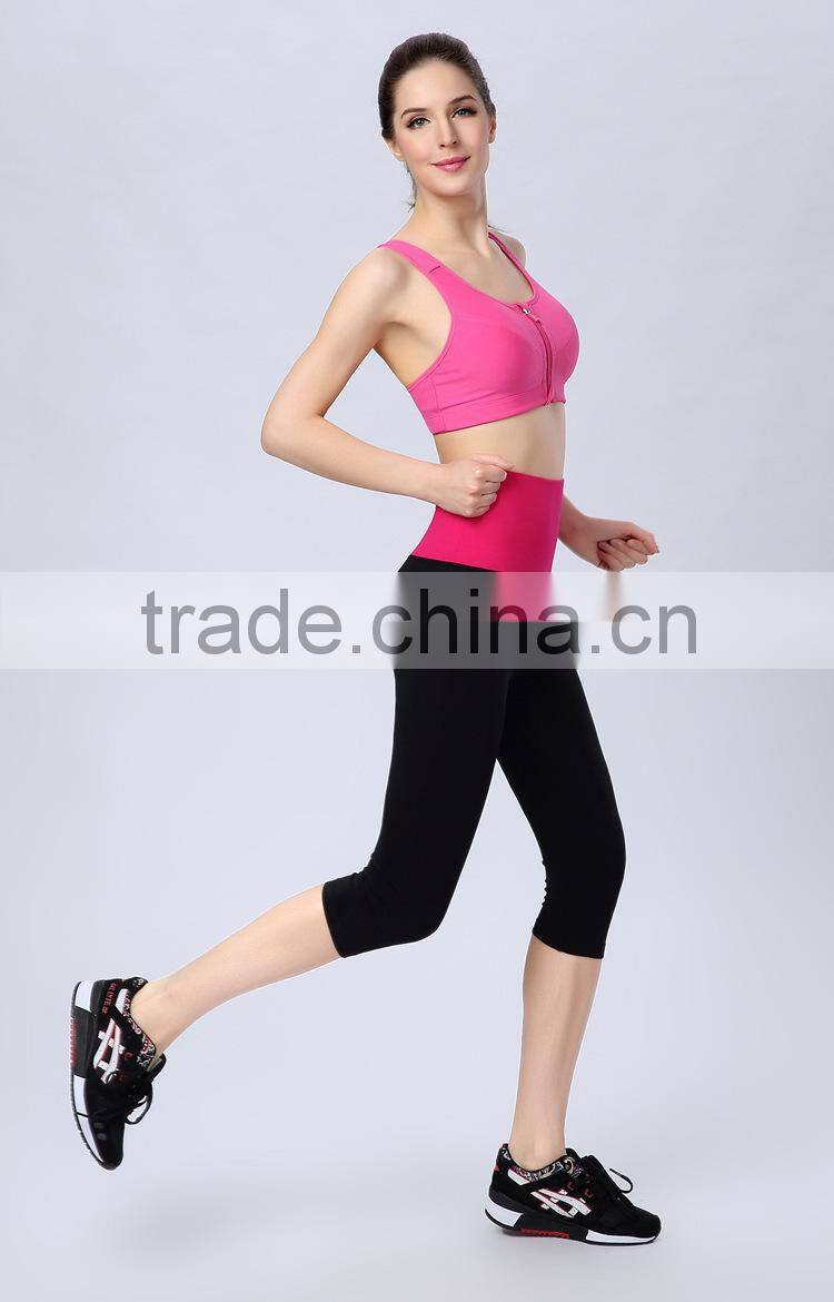 Female money movement running cultivate one's morality show thin seven jump hold tight fitness pants